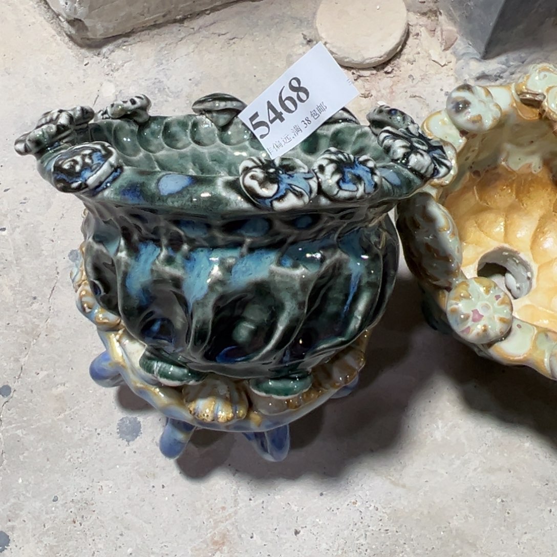 陶瓷口9 景德镇手工花盆