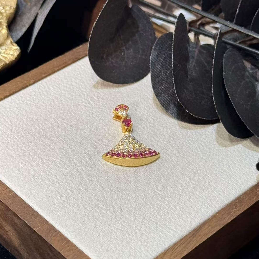 足金999 黄金5G工艺 吊坠