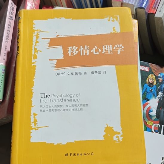 移情心理学荣格著作的一本书。