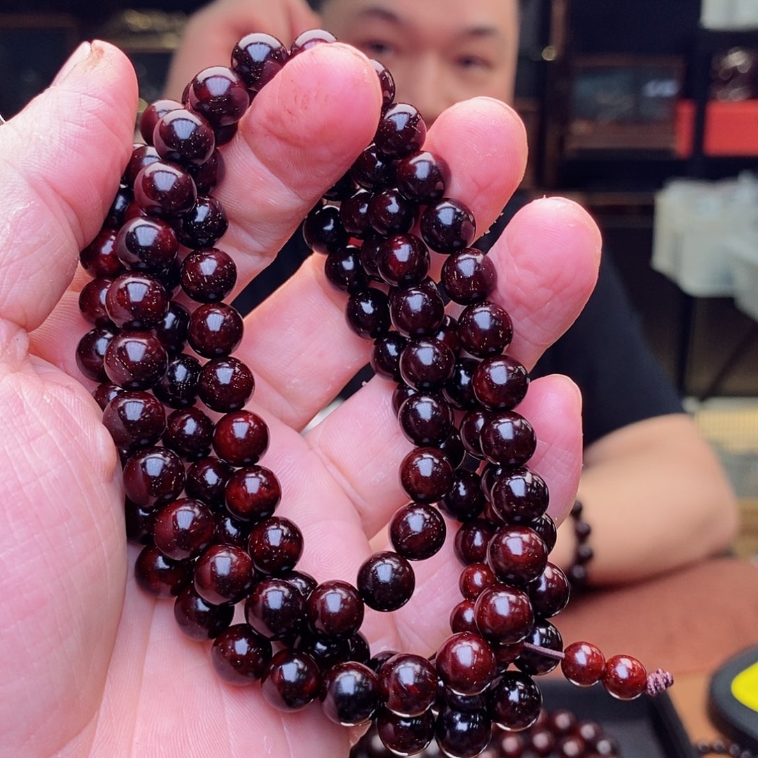 手串/手链檀香紫檀（小叶紫檀）43克