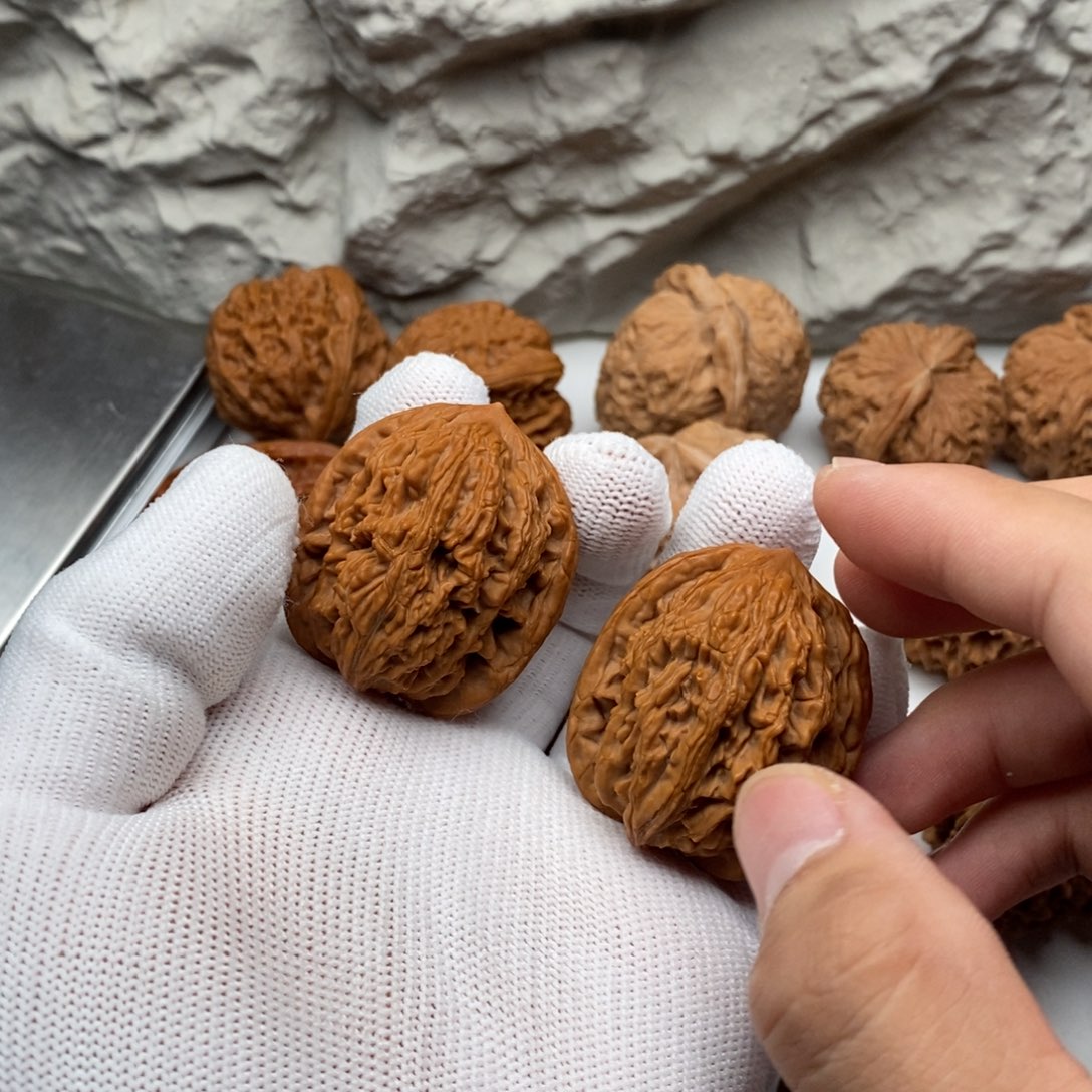 吊坠文玩核桃虎头37