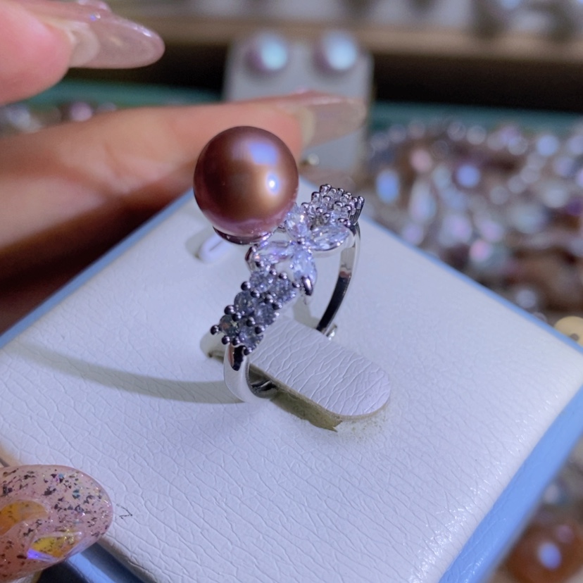 【闪购商品】淡水珍珠天然淡水珍珠合金