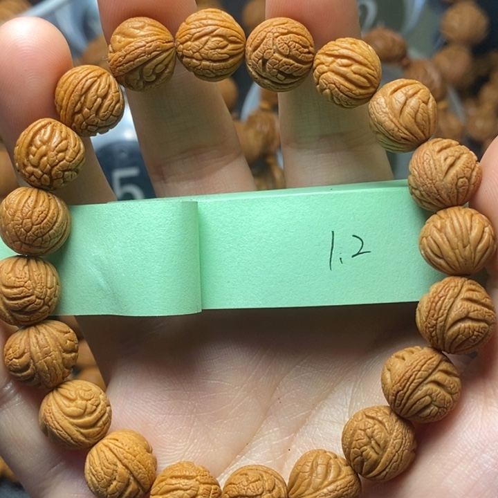 桃核吊坠秦岭山野生桃核