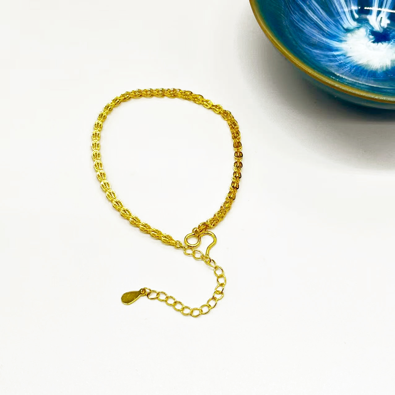 足银手链 足银手链-凤尾手链（简约时尚）