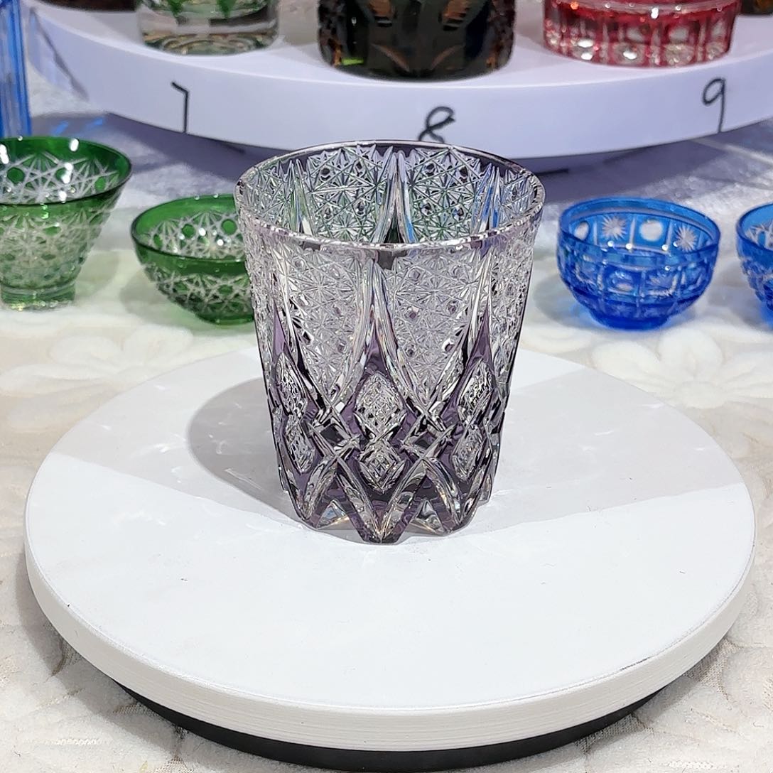 水晶杯水晶花瓶果盘通宝工艺品10号