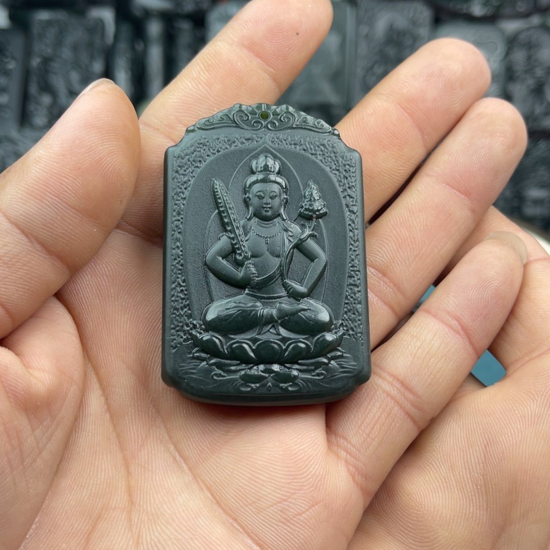 和田玉颈饰未镶嵌嚯***嚯