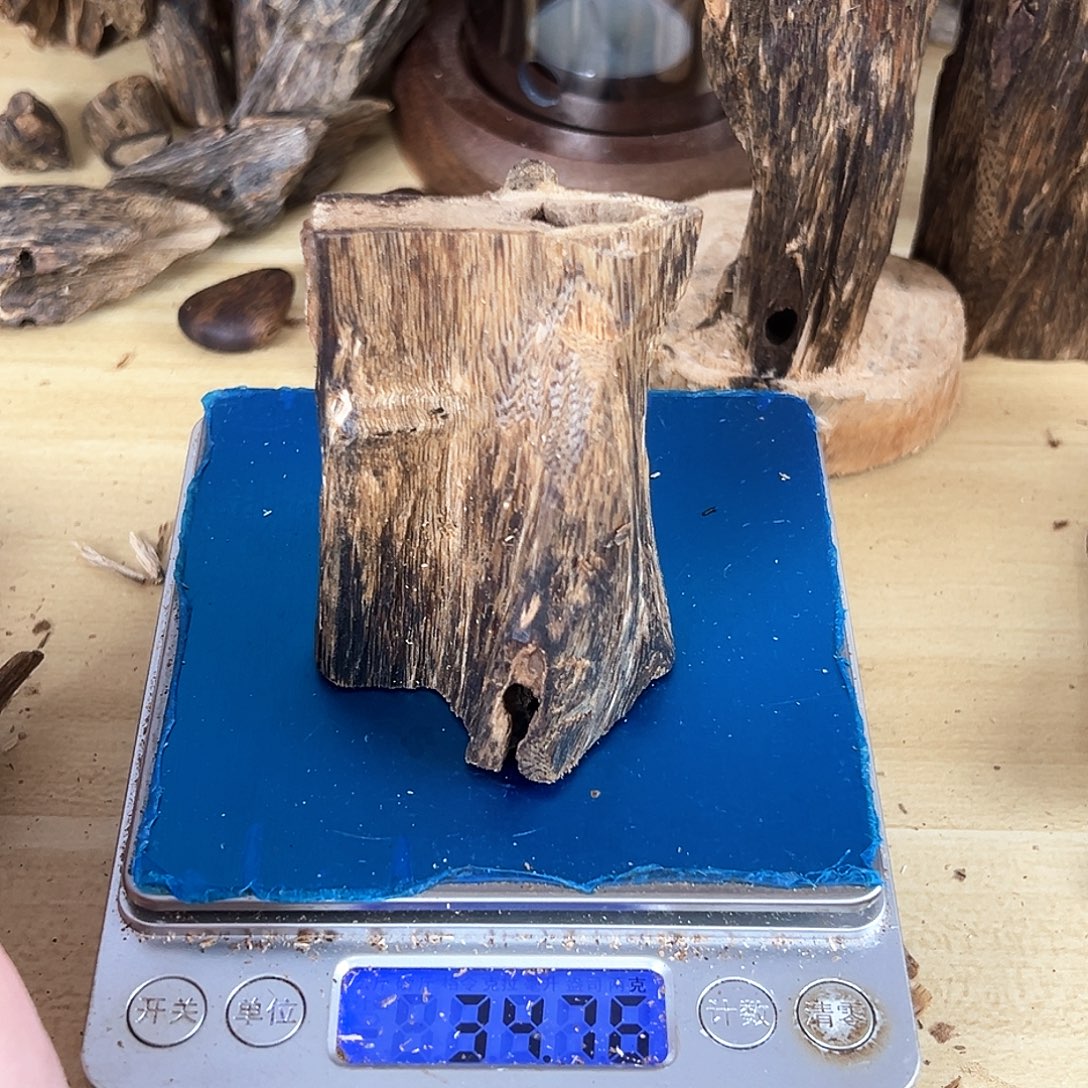 香料绿奇楠虫漏34克张勺子