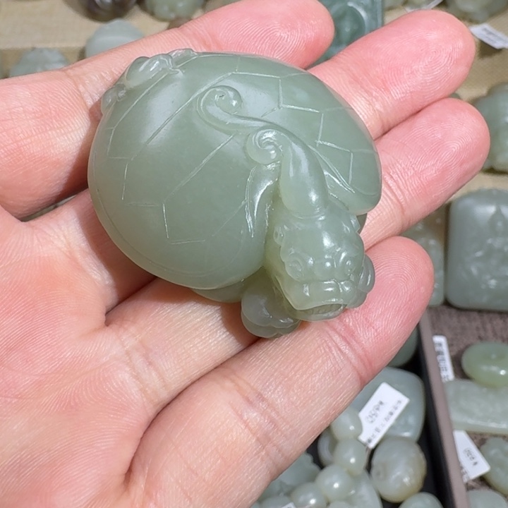 和田玉吊坠(不含链)未镶嵌