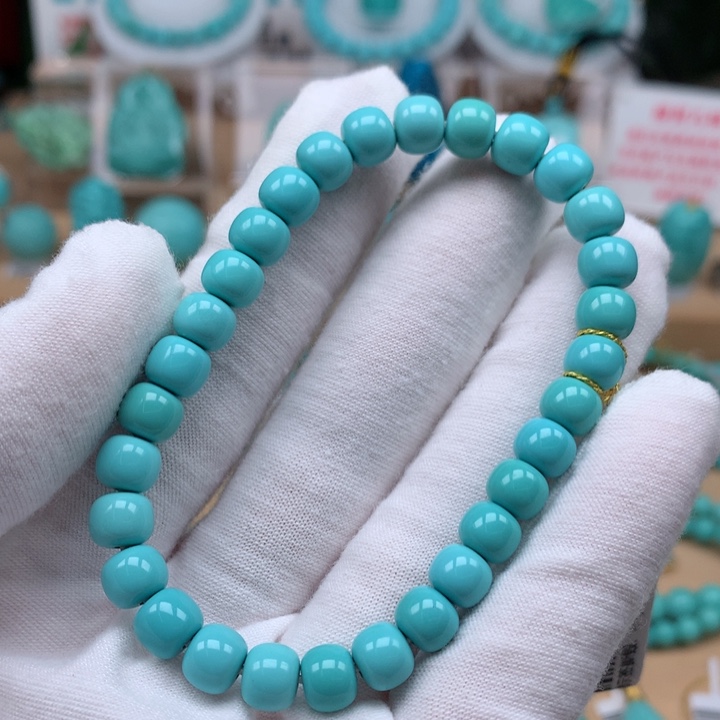 未镶嵌绿松石珠宝奇石