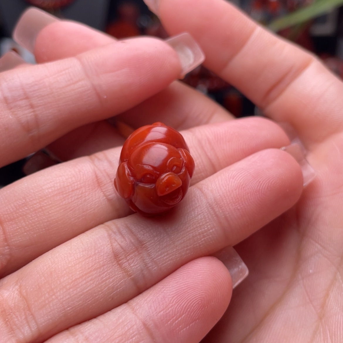 【闪购商品】南红玛瑙福猪未镶嵌