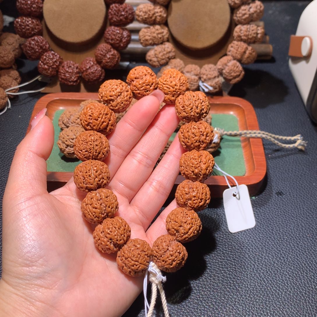 金刚菩提手串21尺寸蜂王定制