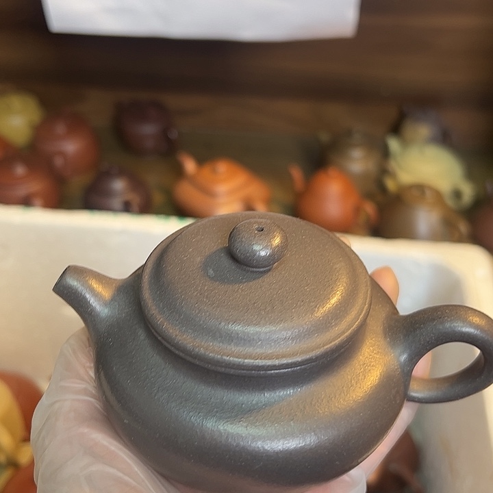 紫砂茶壶宜兴紫砂壶天青220