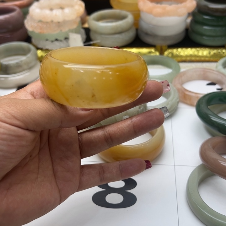 石英岩玉合金手镯