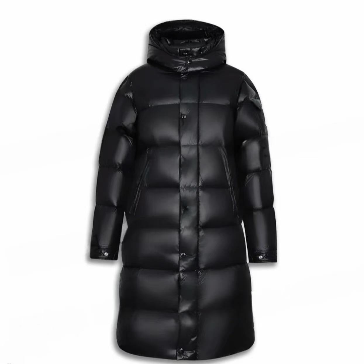 25年冬季加厚长款休闲过膝长款加厚男女同款78333