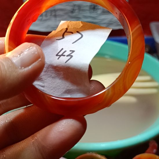 玛瑙/玉髓手镯未镶嵌