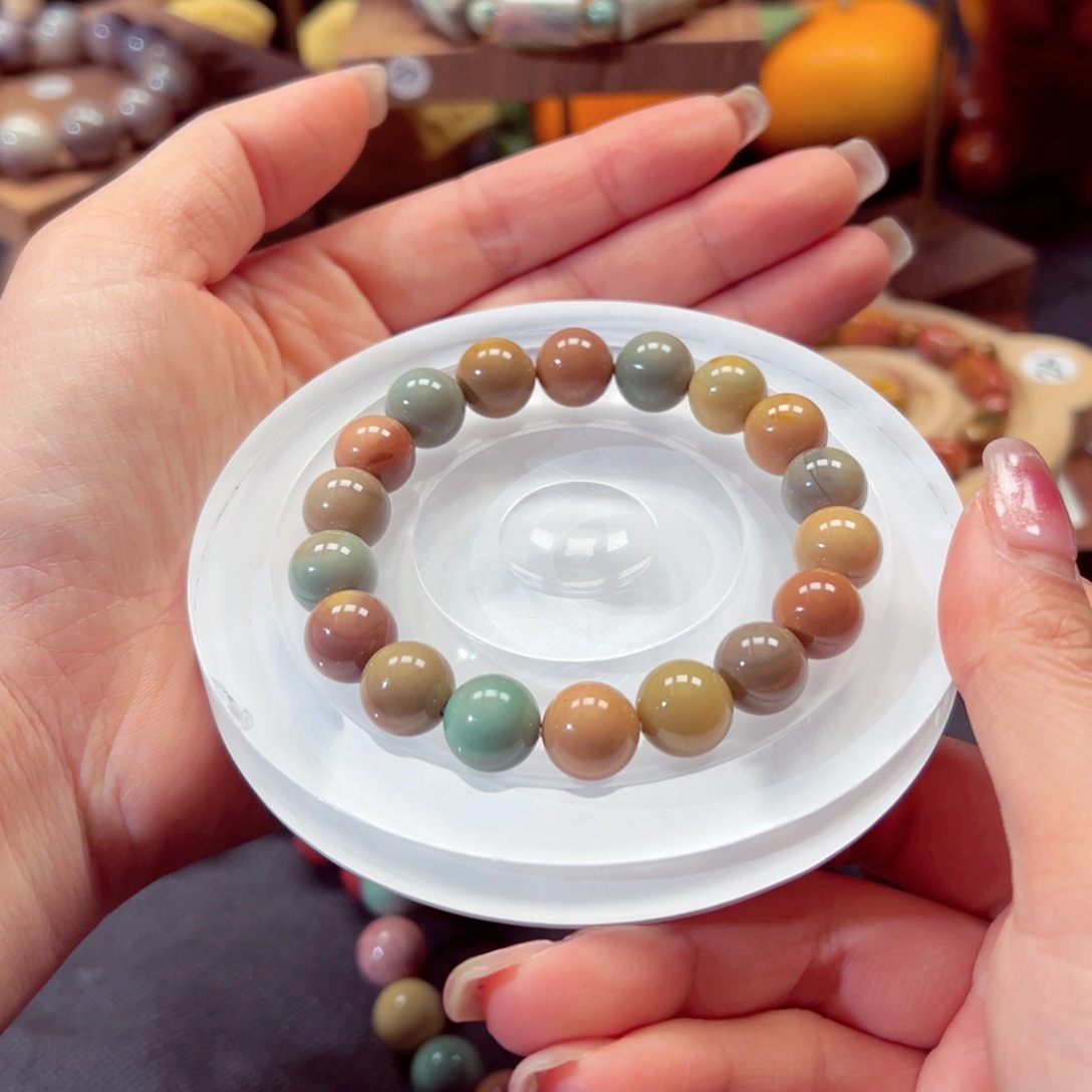 石英质玉手链未镶嵌蓝**?100