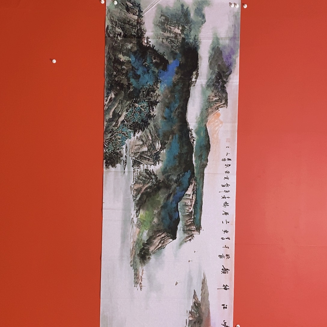 国画山水花鸟国画作品