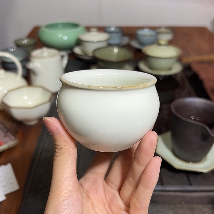小米茶器龙泉云间青瓷