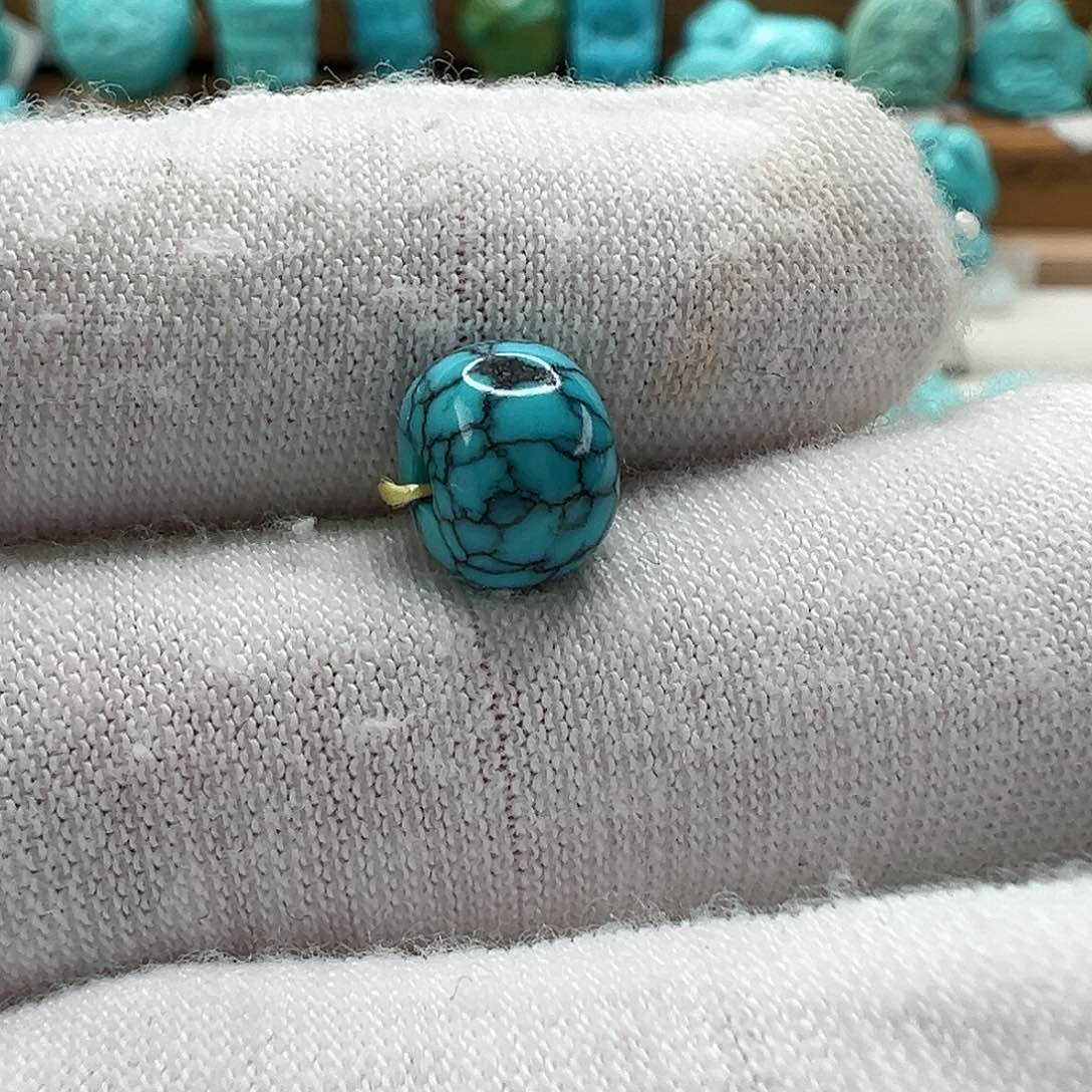 绿松石老型珠 未镶嵌