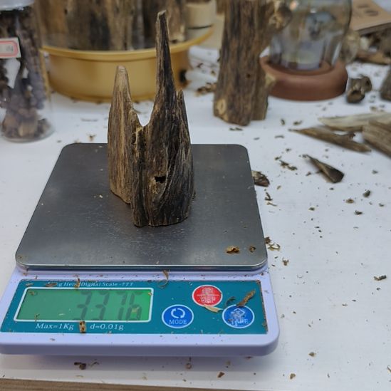 沉香碎屑沉香棋楠虫漏小料33克