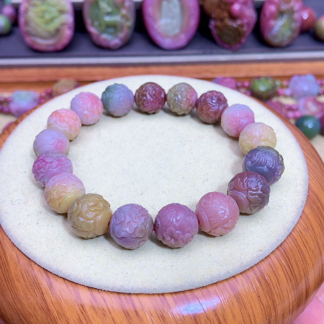 玛瑙未镶嵌手链盐源