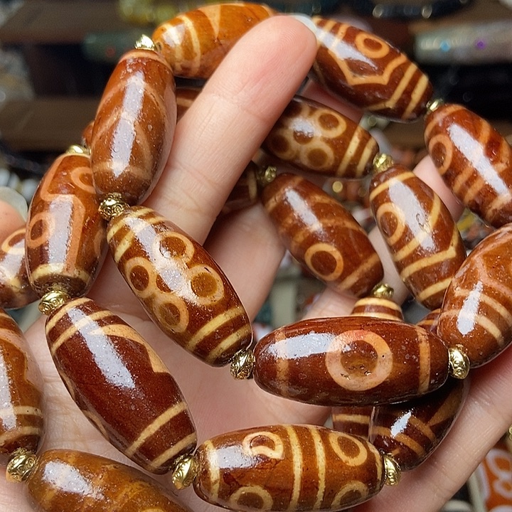 玛瑙/玉髓未镶嵌手链发一条