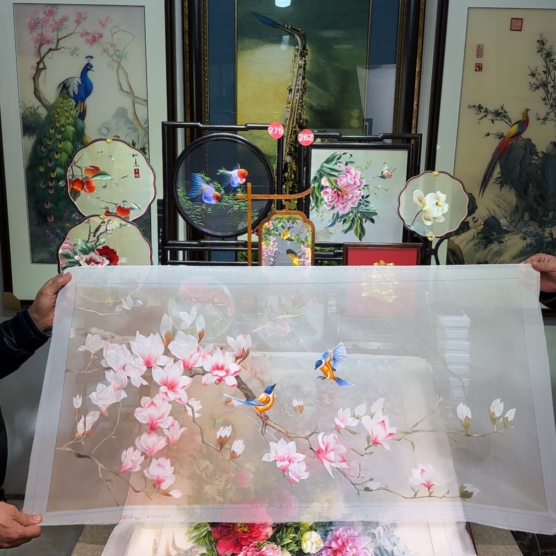 刺绣刺绣工艺精湛