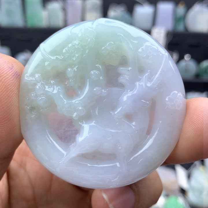 翡翠吊坠(不含链)未镶嵌