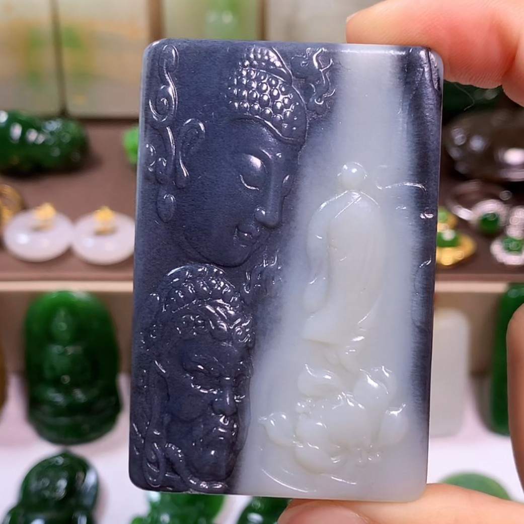 和田玉挂件未镶嵌