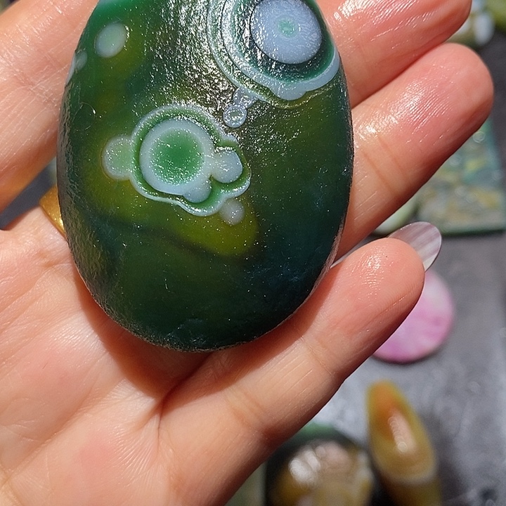 玛瑙/玉髓合金颈饰