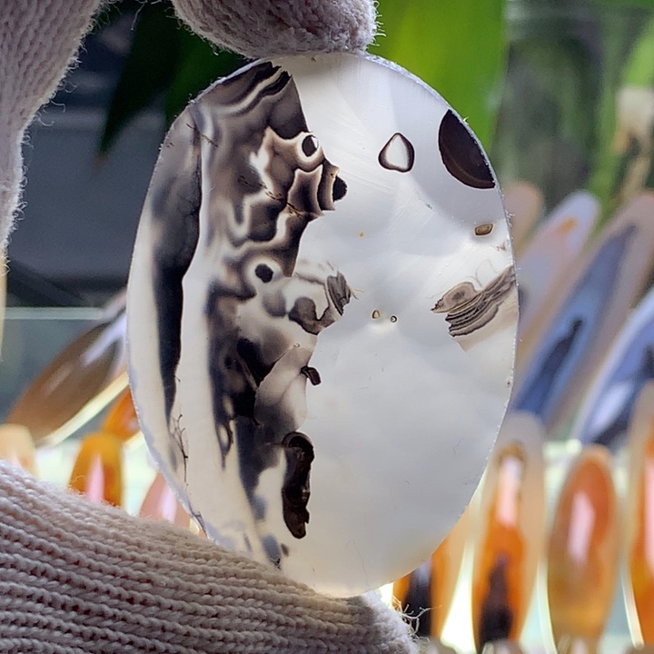 未镶嵌玛瑙/玉髓珠宝半成品188