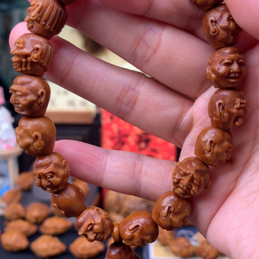 【闪购商品】橄榄核手串/手链小籽须派十八罗汉