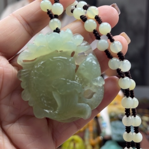 岫玉挂件未镶嵌挂件