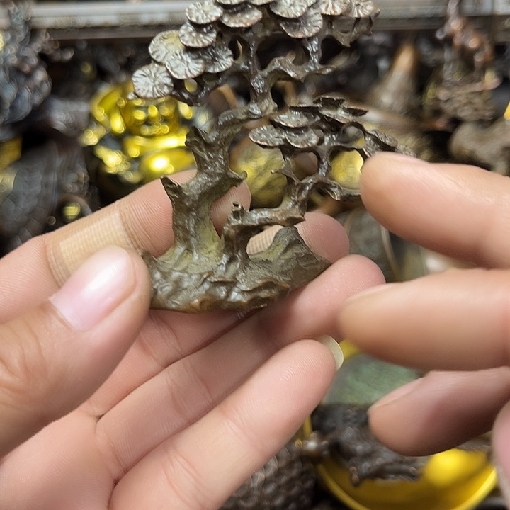 顺顺利利，铜器摆件