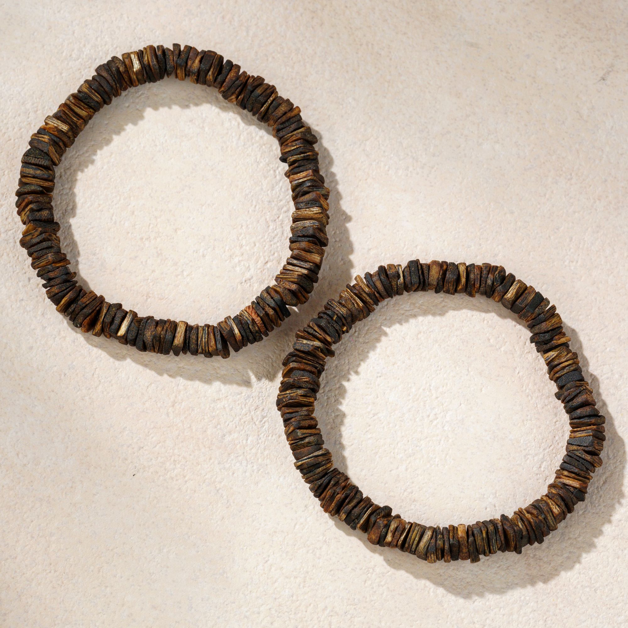 沉香沉香莺歌绿棋楠沉香随型单圈手串中（多样性发其一）