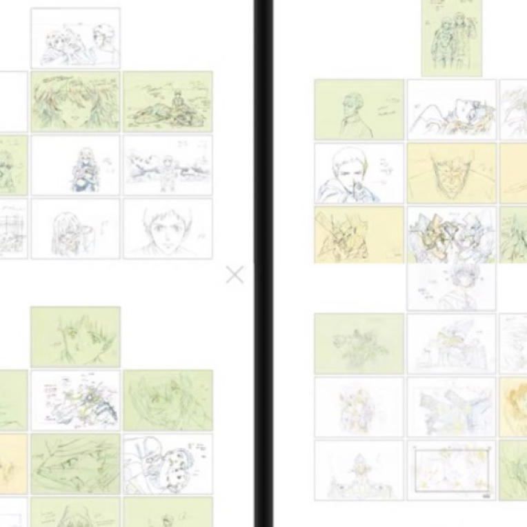 EVA新世纪福音战士30周年线稿明信片盲选一抽一张