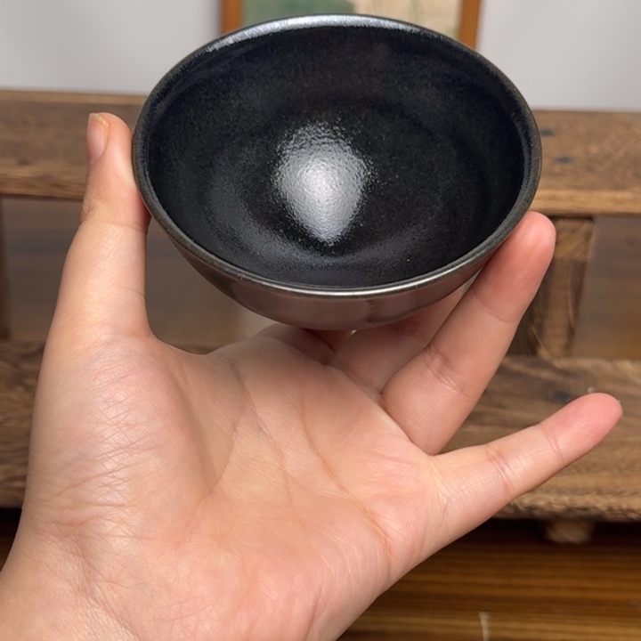 茶盏丁述良建盏柴烧