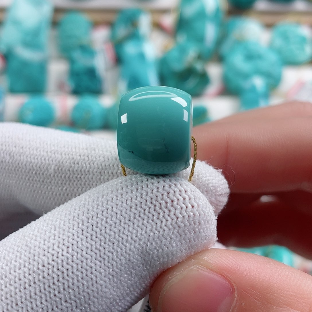 绿松石颈饰未镶嵌直径15.8