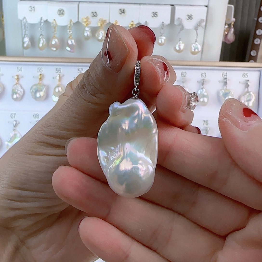 淡水珍珠吊坠(不含链)未镶嵌程****销