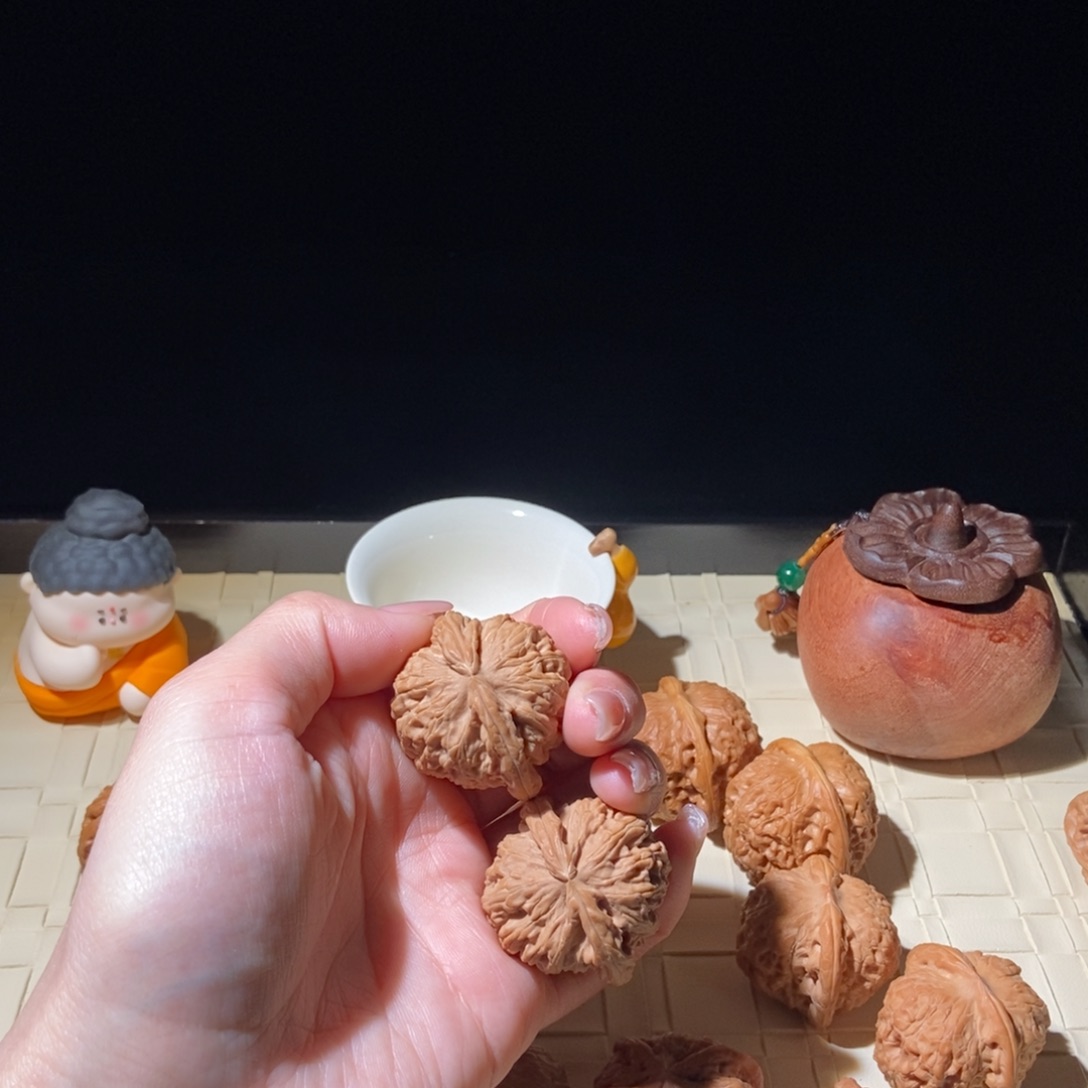 x***x吊坠文玩核桃白狮子37