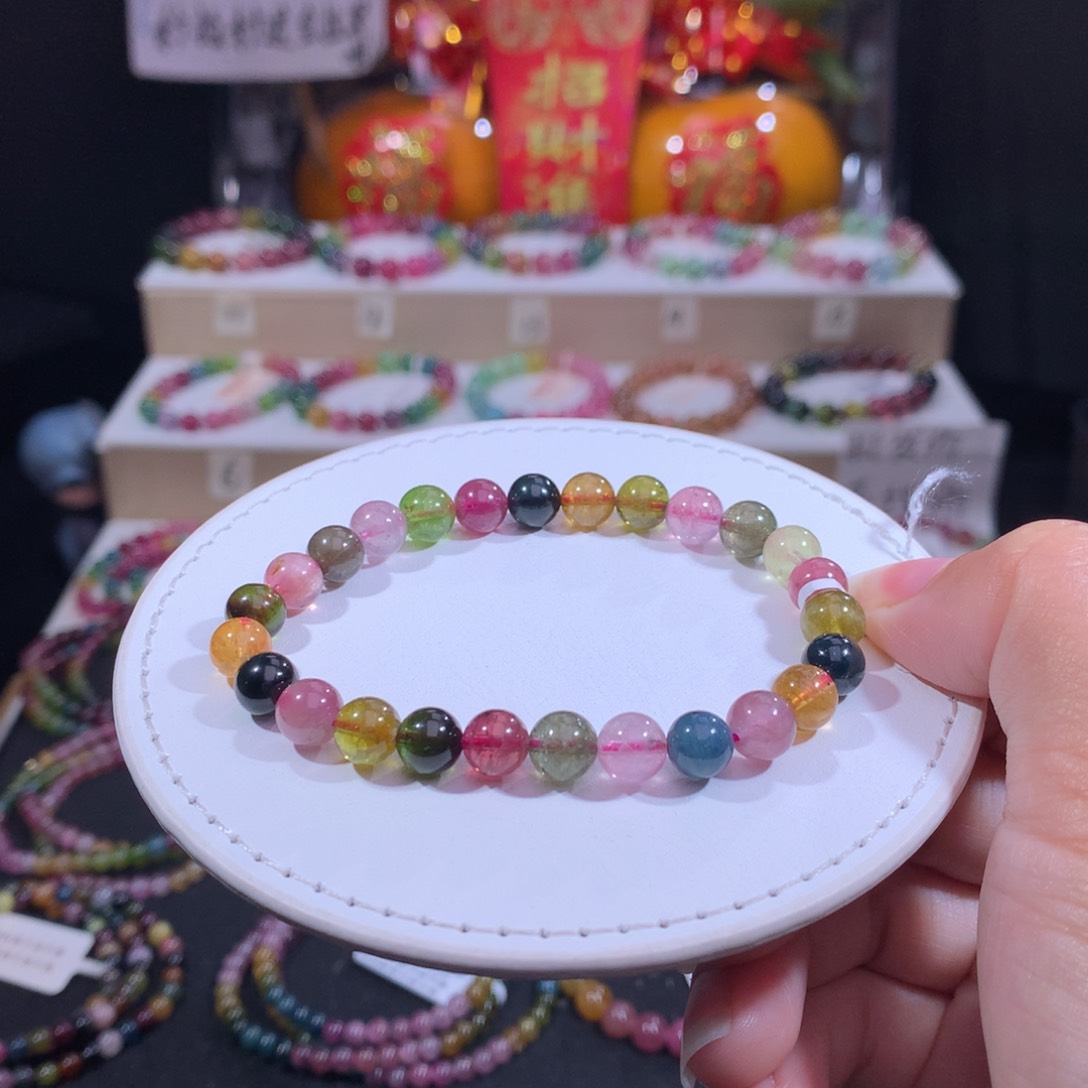碧玺手链未镶嵌碧玺