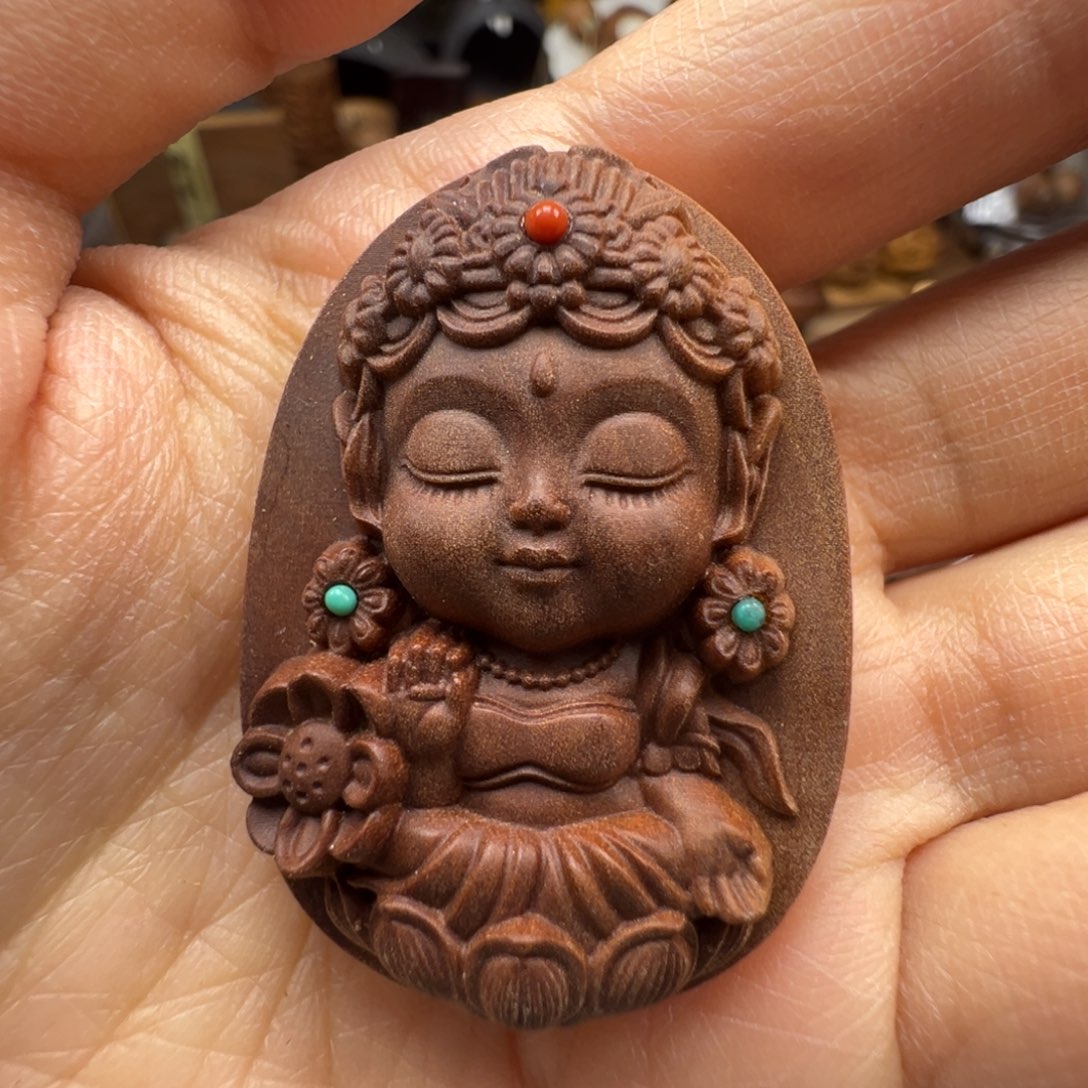 檀香木度母老山檀