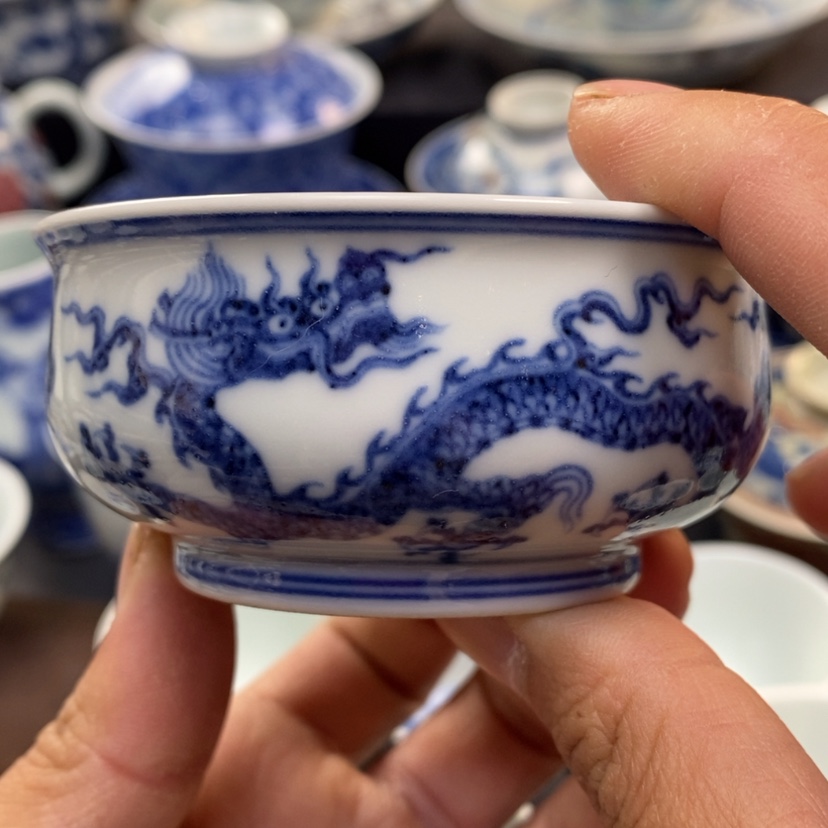 【闪购商品】景德镇青花主人杯