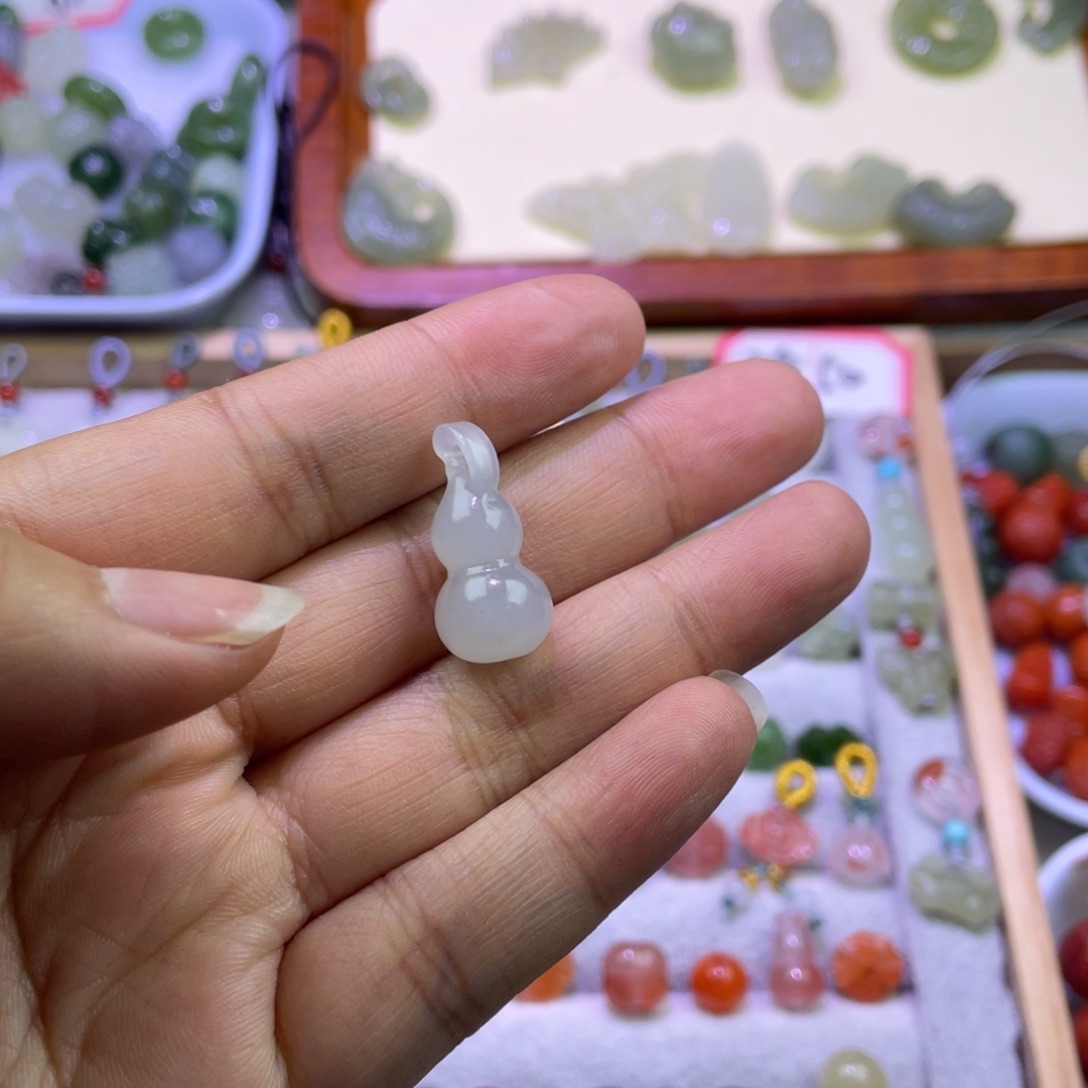 和田玉葫芦未镶嵌