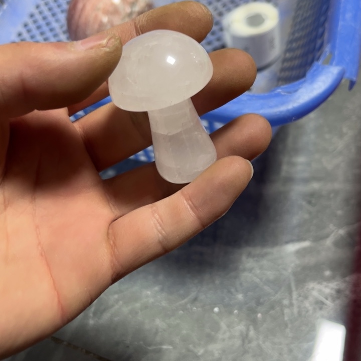 水晶214未镶嵌白水蘑菇