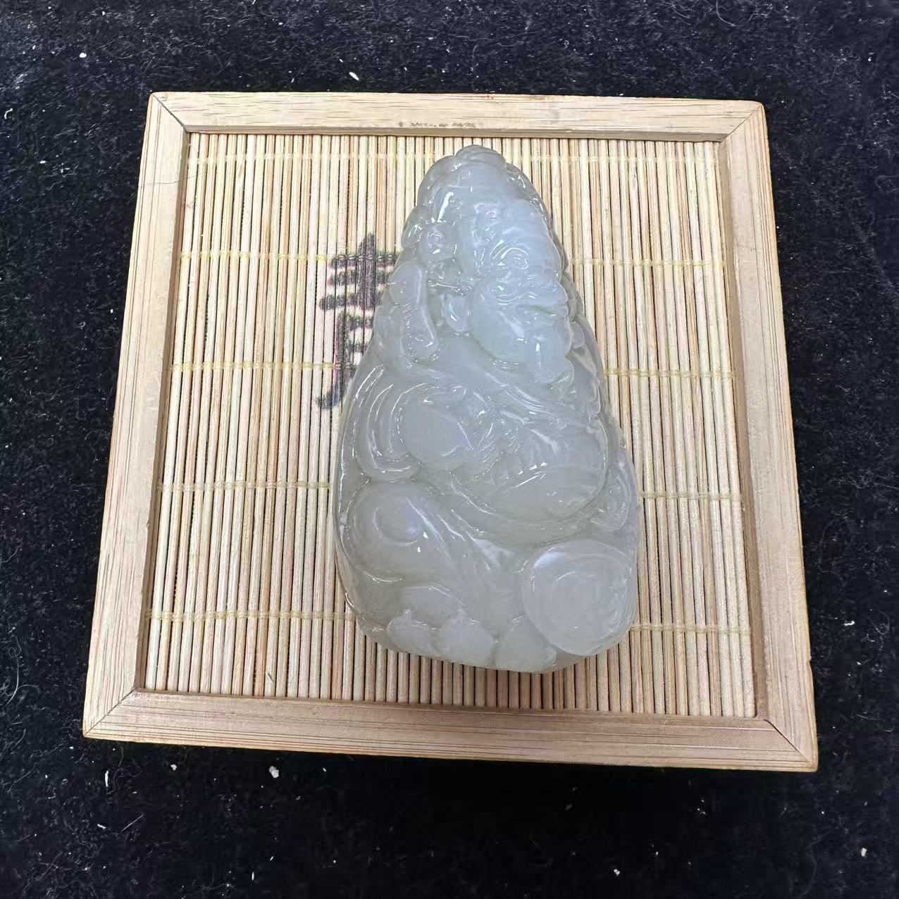 和田玉---手把件1675