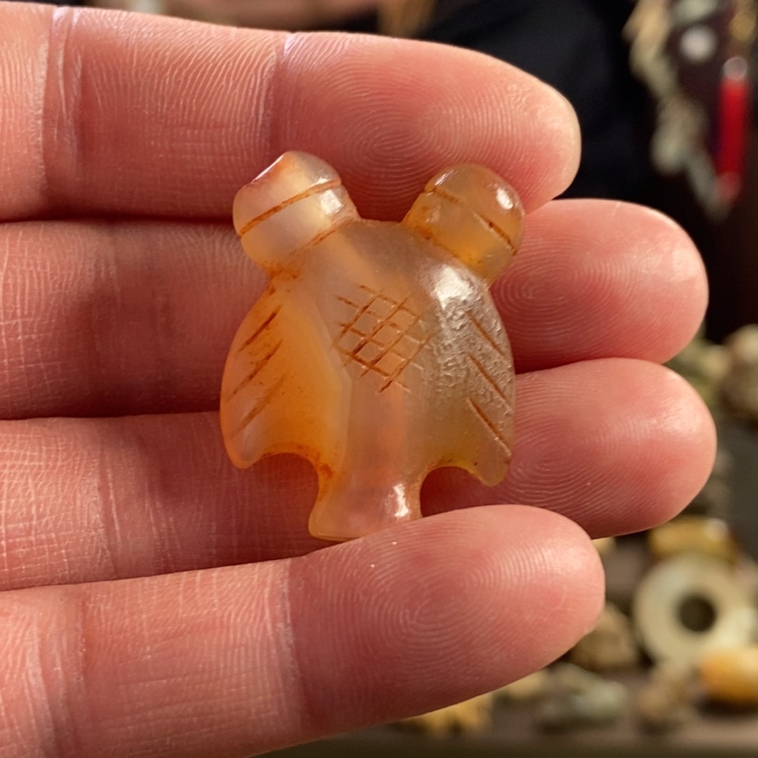 和田玉挂件未镶嵌嗯**哈