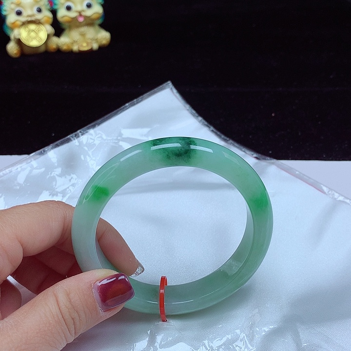 未镶嵌手镯翡翠圈口57