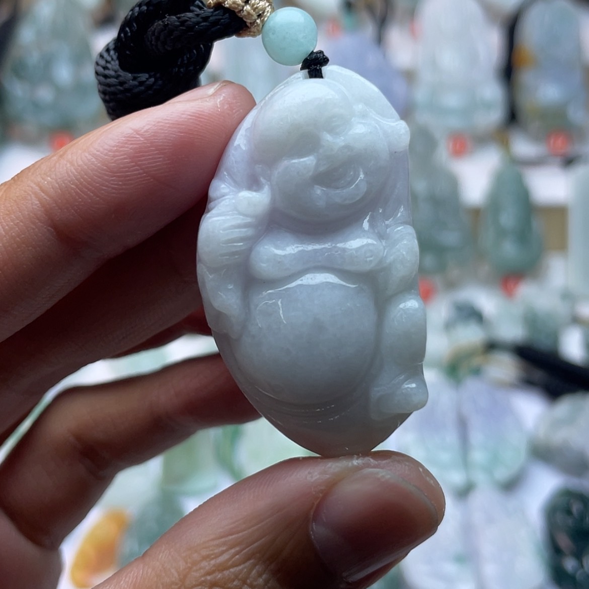 【闪购商品】颈饰未镶嵌翡翠逍遥佛