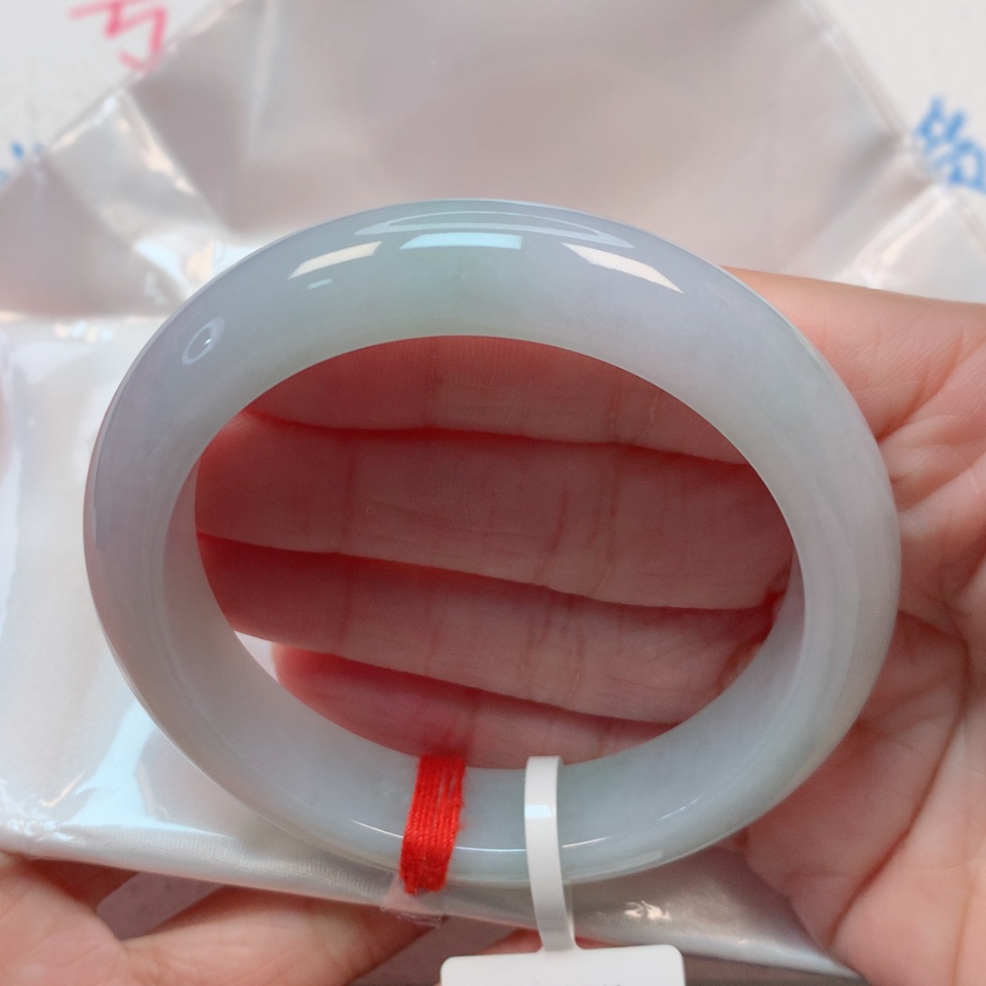 翡翠手镯未镶嵌57.4圈